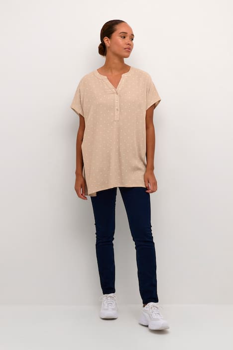 Ärmellose Bluse Regular fit