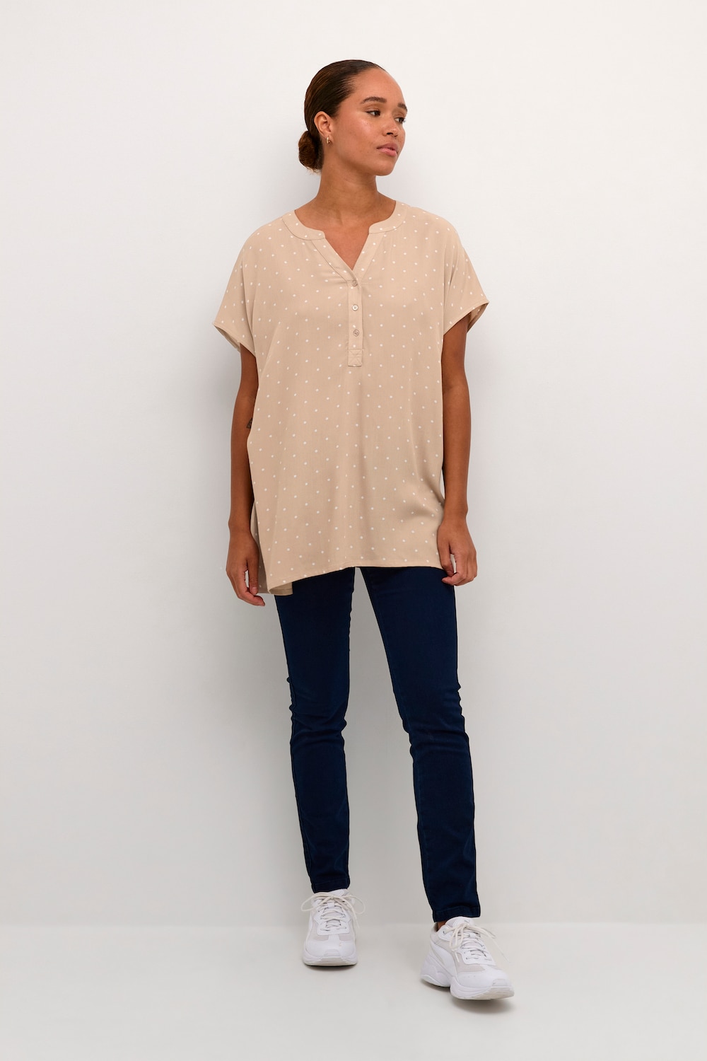 Ärmellose Bluse Regular fit