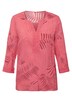 Leger geschnittene Ausbrennerbluse