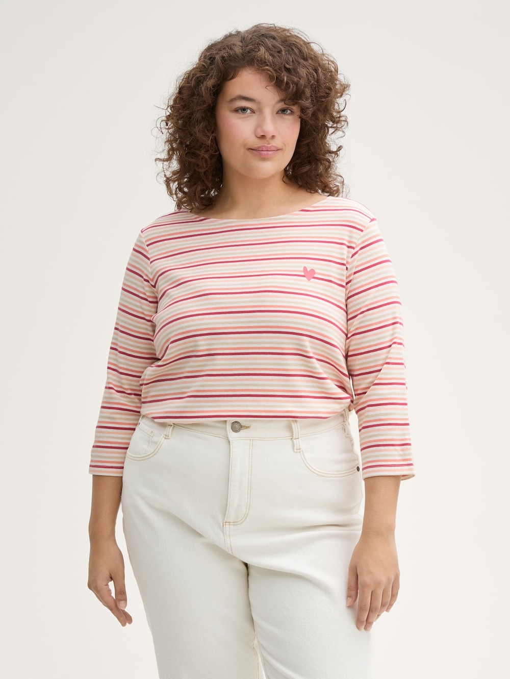 Langarmshirt mit Streifenmuster
