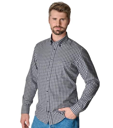 Freizeithemd kariert Casual Fit