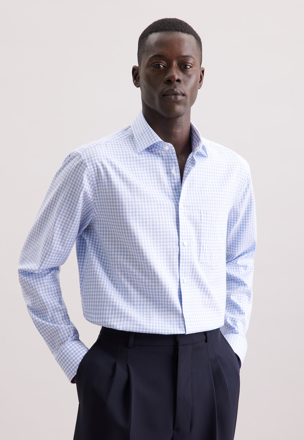 Herren Flanellhemd - Karo