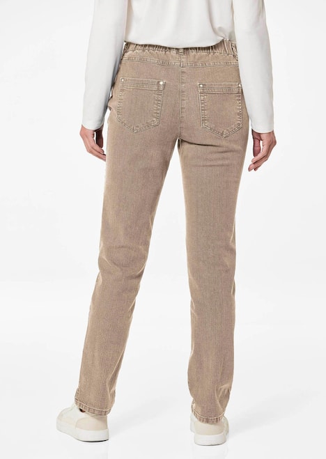 GOLDNER Jeans CARLA met elastische band Klassieke jeans CARLA met elastische tailleband
