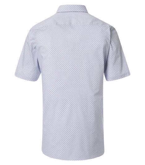 Businesshemd Kurzarm Print Modern Fit