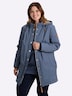 Outdoorjacke Parka mit kuscheligem Teddyfutter Langarm Stehkragen