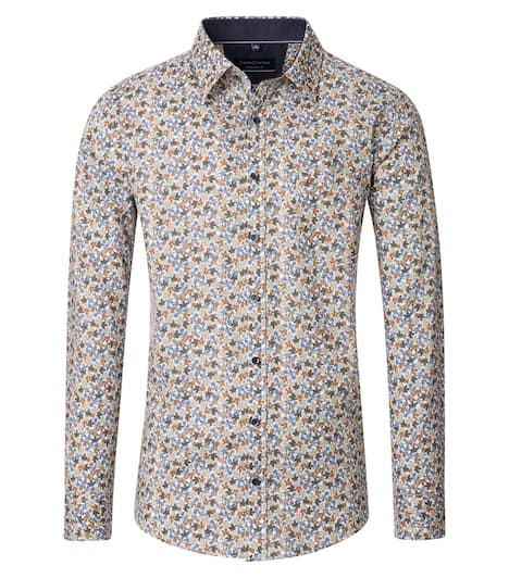 Freizeithemd Print Comfort Fit