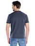 engbers Herren T-Shirt strukturiert , Saphirblau