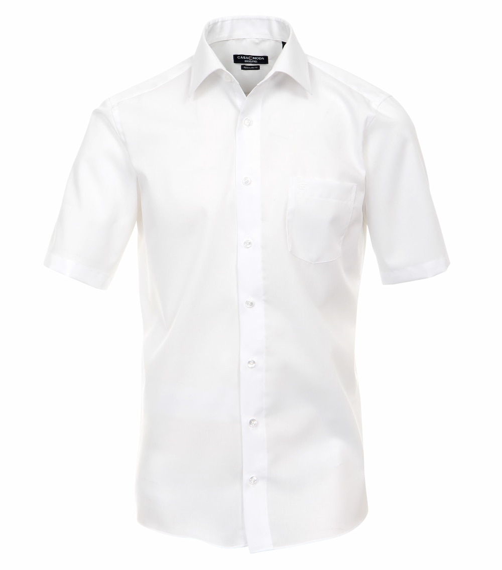 Businesshemd Kurzarm uni Comfort Fit
