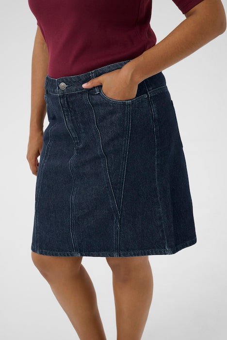 Denim rok Regular fit
