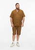 Strukturierte Bermuda Detroit / Relaxed Fit / Mid Rise