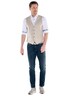 engbers Herren Weste , Beige