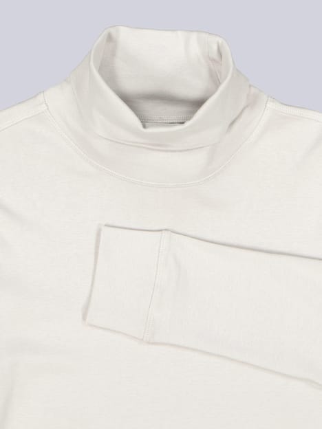 engbers Herren Langarmshirt mit Rollkragen , Hellgrau