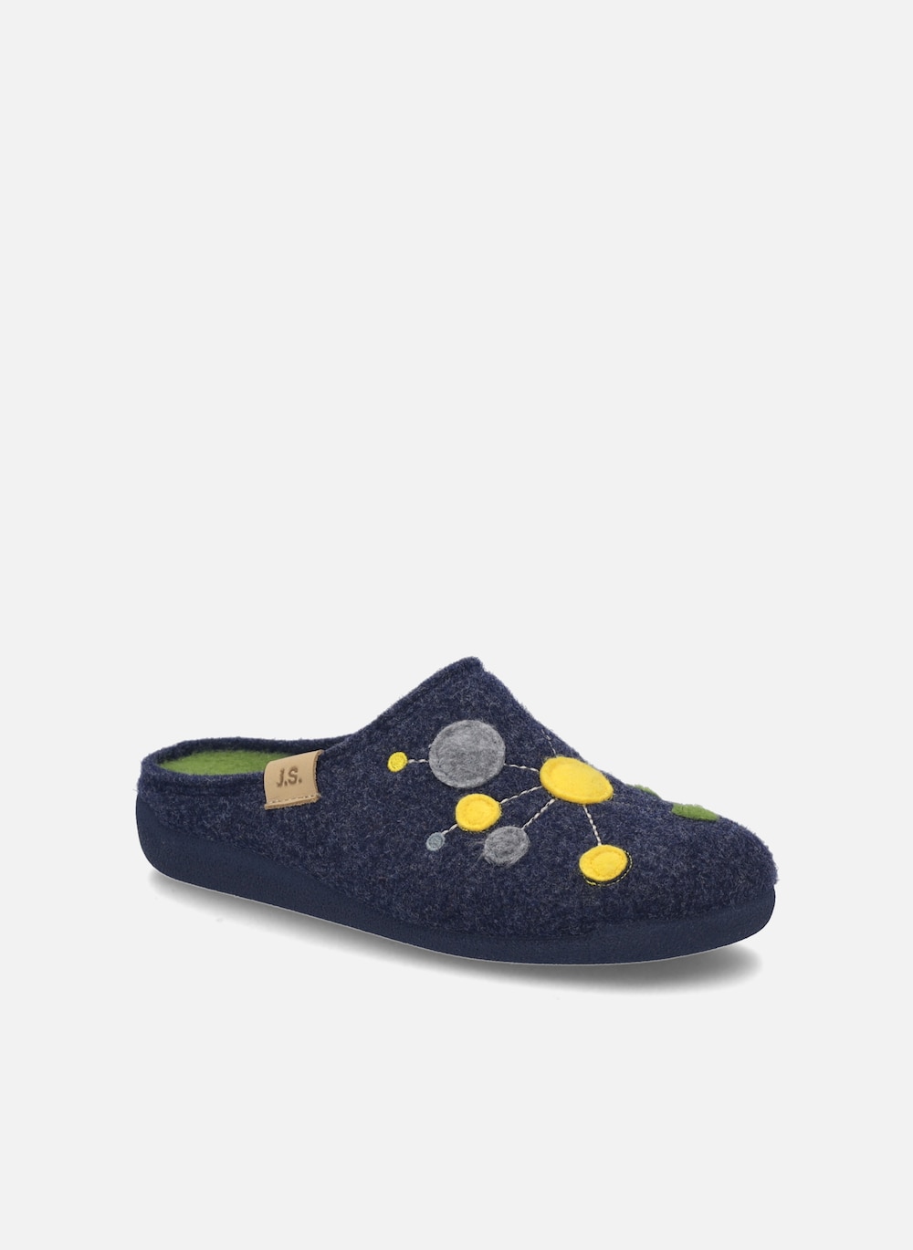 Damen Hausschuh Cara 02, ocean-multi