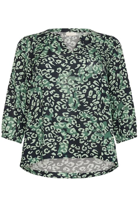 Kurzarm-Bluse Regular fit