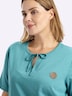 Halbarmshirt Kurzarm Ohne Kragen