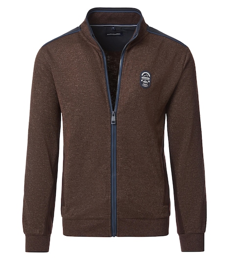 Sweatjacke uni
