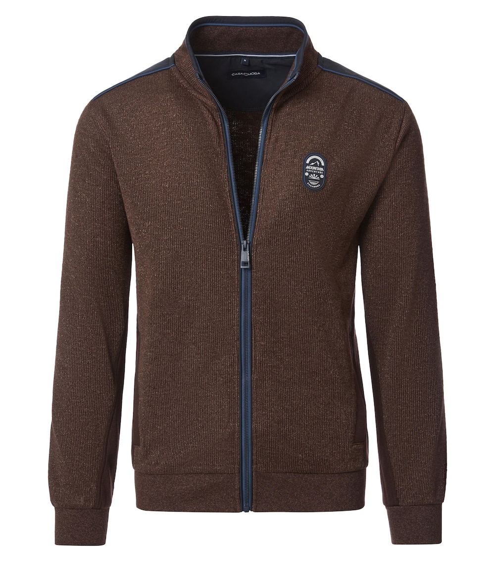 Sweatjacke uni