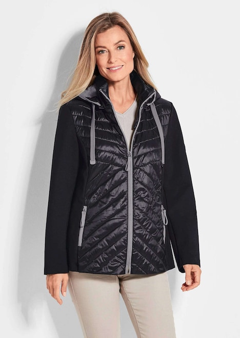 Jacke mit Stehkragen