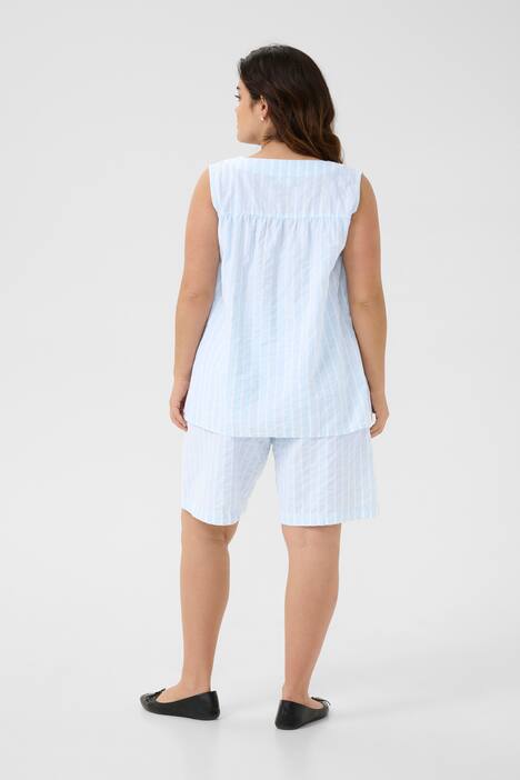 Ärmellose Bluse Regular fit