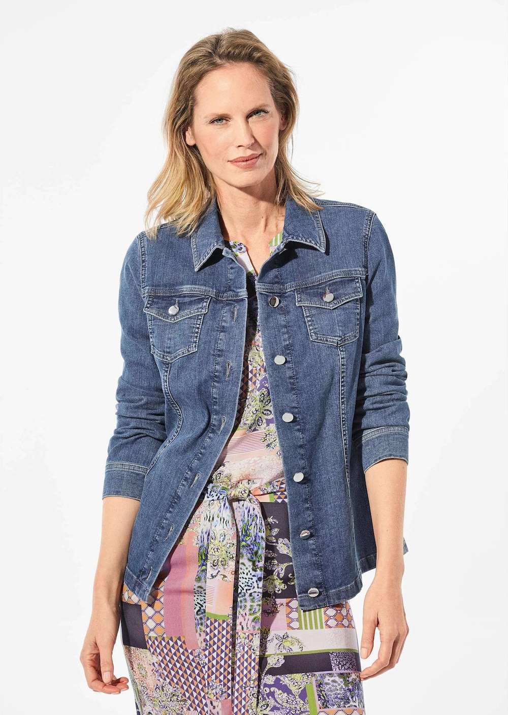 Zeitlose Jeansjacke mit tollen Details