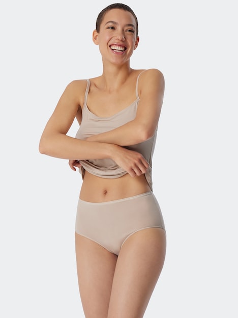 Schiesser Damen Slip 2-Pack Modal Essentials - Modal Essentials sand