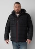 Sportive Puffer-Jacke mit abnehmbarer Kapuze