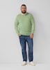 Strickpullover mit Logo-Stickerei