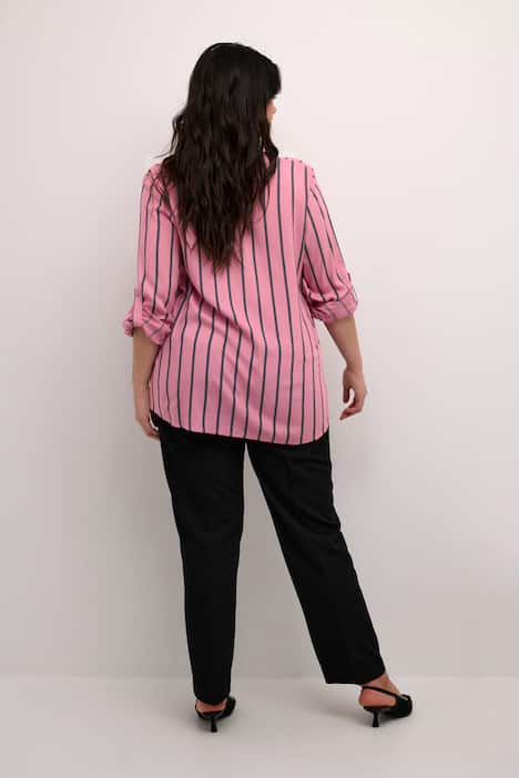 Langarm-Bluse Regular fit