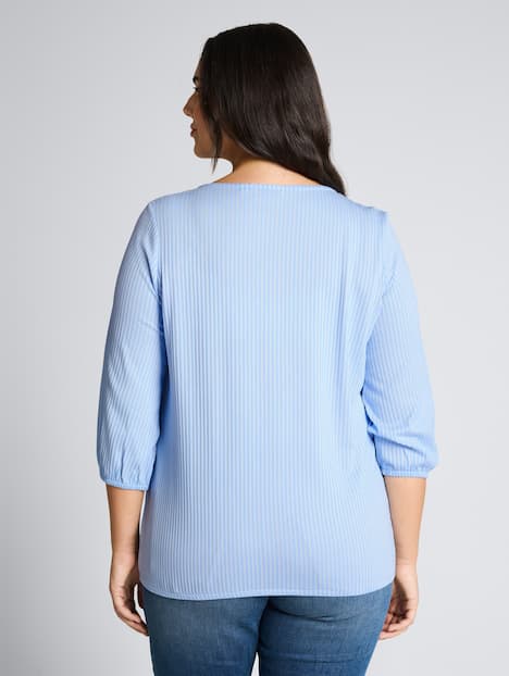 Bluse mit Streifenmuster