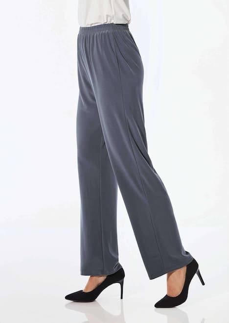 GOLDNER Slinky broek VERA Comfortabele slinky broek met elastische tailleband