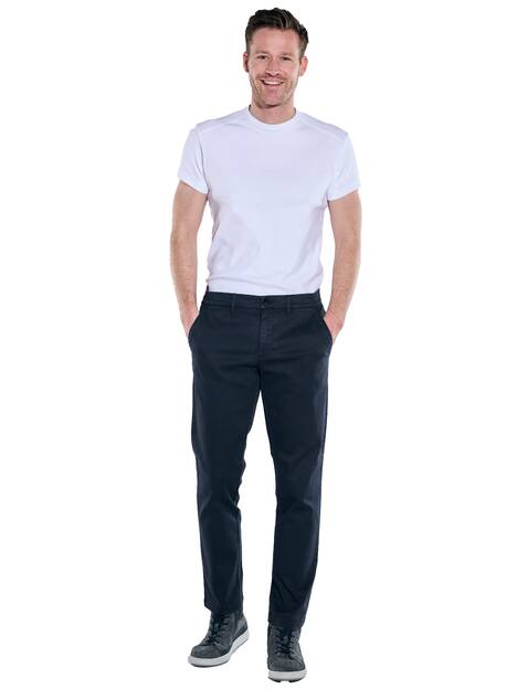 engbers Herren Chino regular , Marineblau