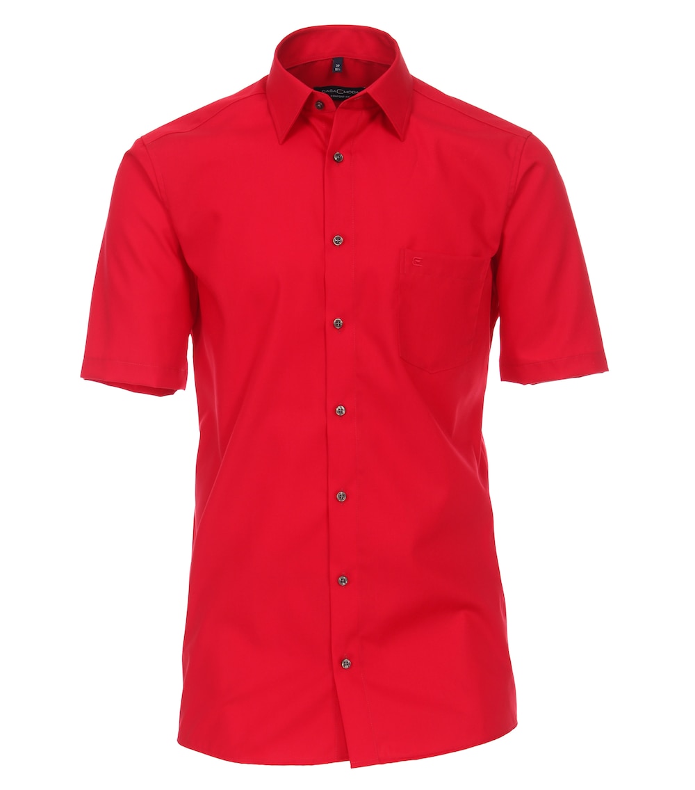 Businesshemd Kurzarm uni Comfort Fit