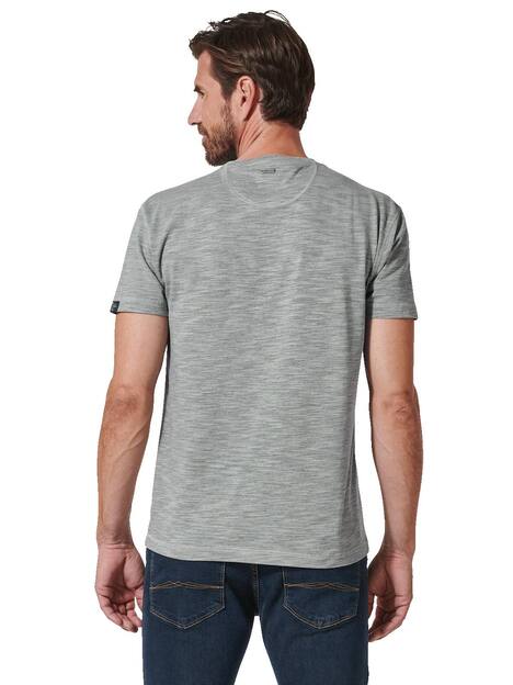 engbers Herren T-Shirt uni , Silbergrau