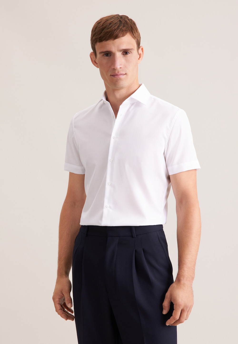 Herren Business Hemd - Uni