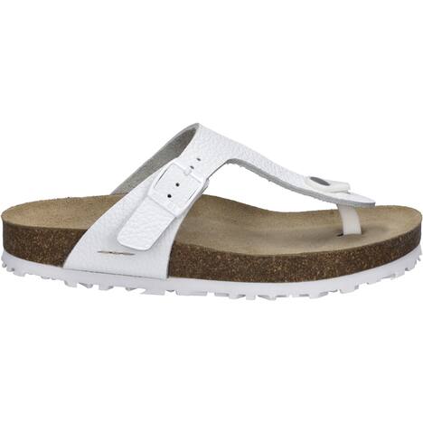 Damen Zehentrenner Hermine 02, weiss