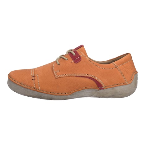 Damen Halbschuh Fergey 41, papaya-kombi