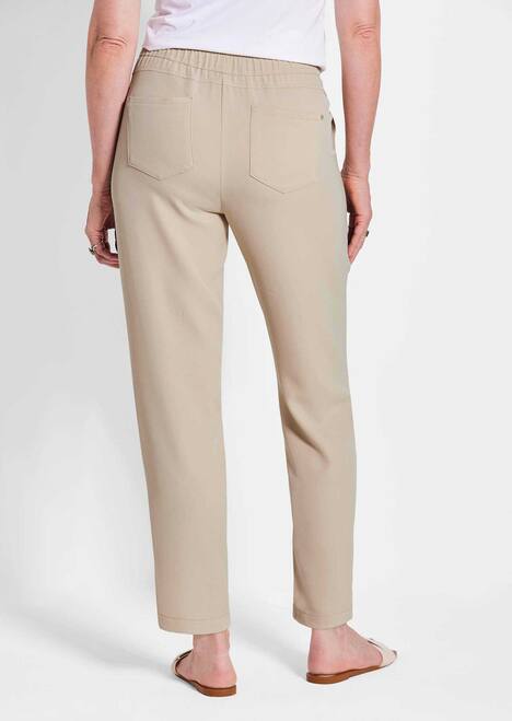 Braune Cargo-Schlupfhose SARA