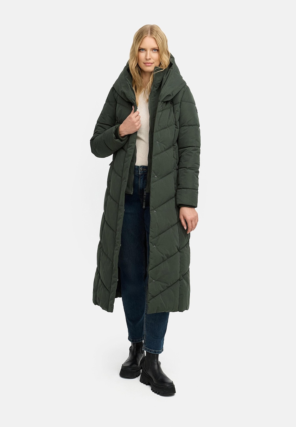 Steppmantel Natalka Extralong
