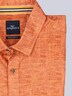 Herren Baumwoll-Hemd mit Kontrastdetails , Orange
