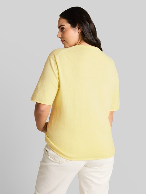 Loose Fit Strickpullover mit Kaschmir-Anteil