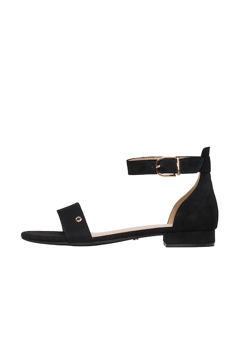 Sandalen in Leder-Optik