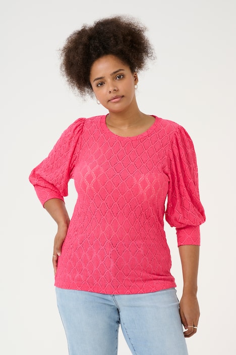 Langarm-Bluse Regular fit