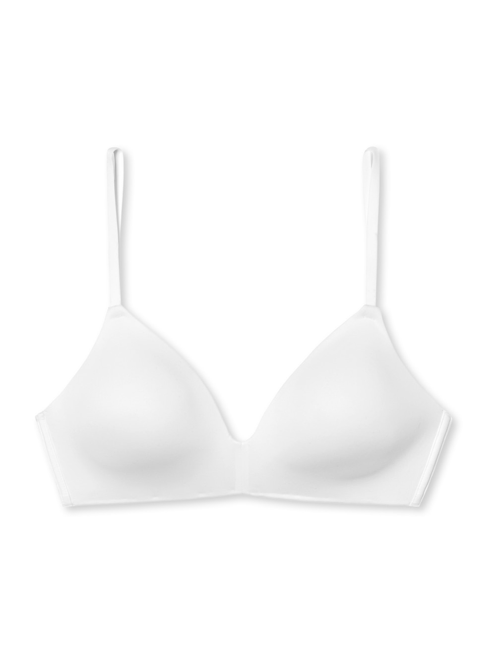 SCHIESSER Damen BH gepaddet, ohne Bügel - weiss