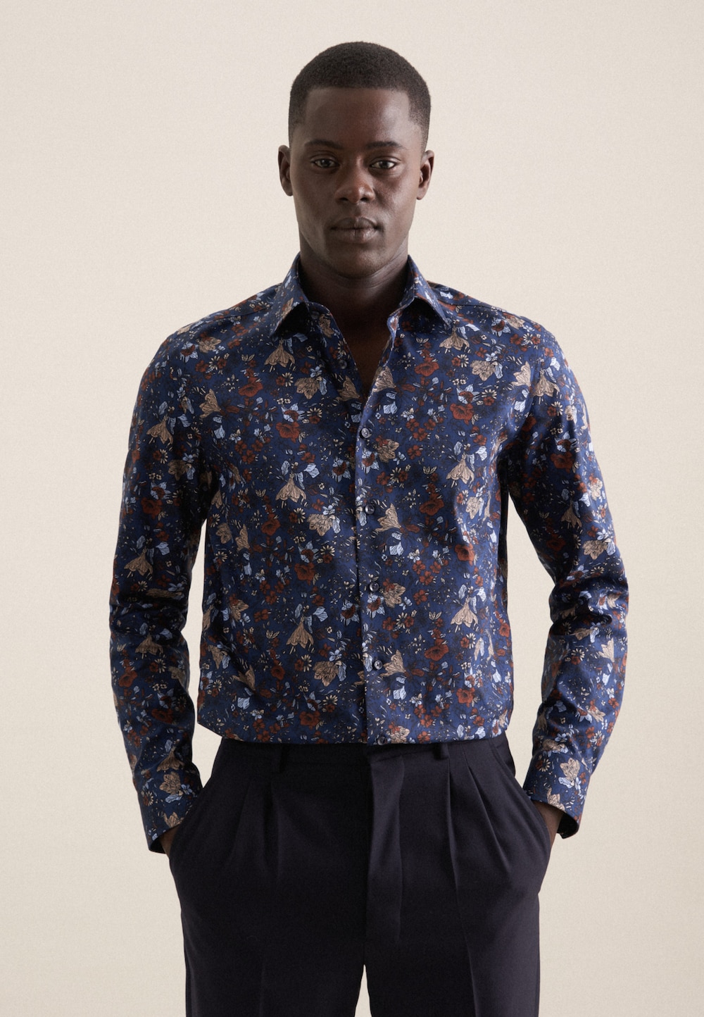 Herren Business Hemd - Druck