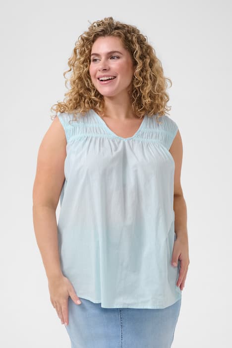 Ärmellose Bluse A-shape