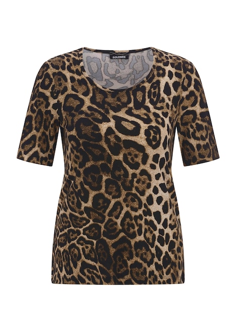 Shirt mit elegantem Leo Print