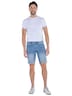 Herren Denim Shorts , Mittelblau