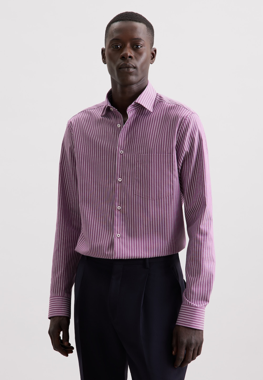 Herren Business Hemd - Gestreift