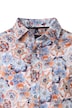 Leinenhemd Kurzarm Print Casual Fit