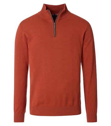Troyer uni Basic Knitwear